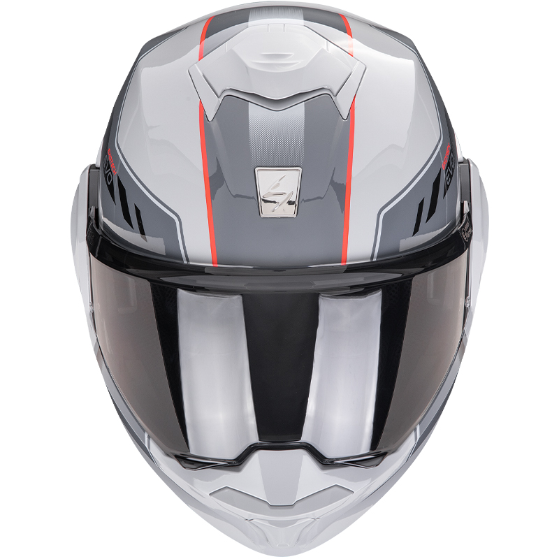 CASCO SCORPION EXO-TECH EVO SOCIUS GREY/RED
