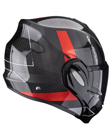 CASCO SCORPION EXO-TECH EVO CARBON CAD BLACK/RED