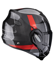 CASCO SCORPION EXO-TECH EVO CARBON CAD BLACK/RED