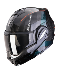 CASCO SCORPION EXO-TECH EVO CARBON CAD BLACK/GREEN